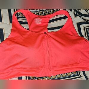 XL Zip Sports Bra